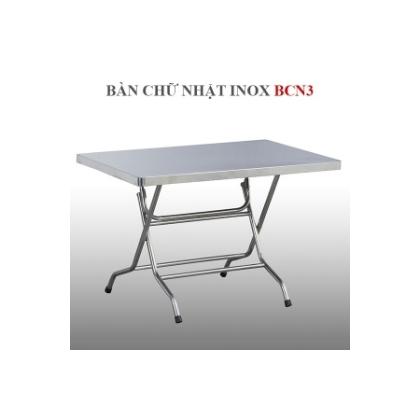 Bàn Chữ Nhật Inox BCN3