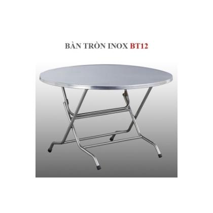 Bàn Tròn Inox Hwata BT 12