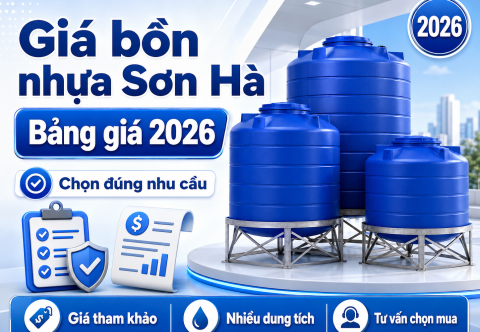 Bảng giá Bồn nước nhựa Sơn Hà - Cập nhật mới nhất 2026