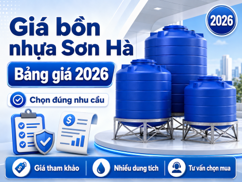 Bảng giá Bồn nước nhựa Sơn Hà - Cập nhật mới nhất 2026