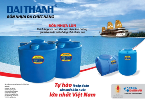 (NEW) Giá bồn bình téc nước nhựa Đại Thành - Toanphatgroup.vn