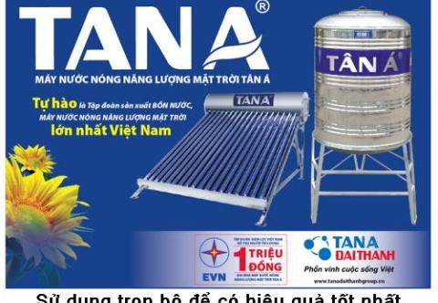 [Cập nhật] Bảng giá bồn nước Tân Á Đại Thành mới nhất. 