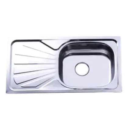 Chậu Rửa Chén Inox Hwata B3 Một Hộc, Một Cánh