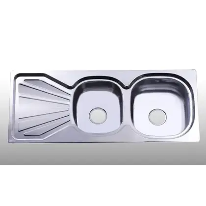 Chậu Rửa Chén Inox Hwata BDC5 Hai Hộc, Một Cánh