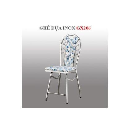 Ghế Dựa Inox Mặt Simili GX206