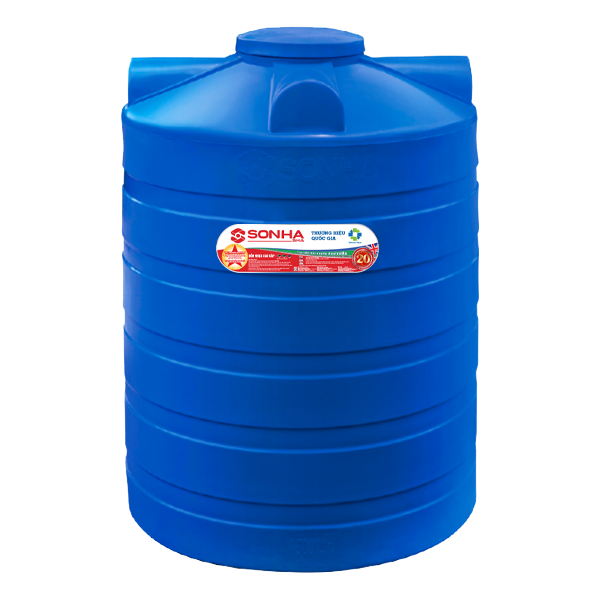 Bồn nước nhựa 500 lít Sơn Hà đứng
