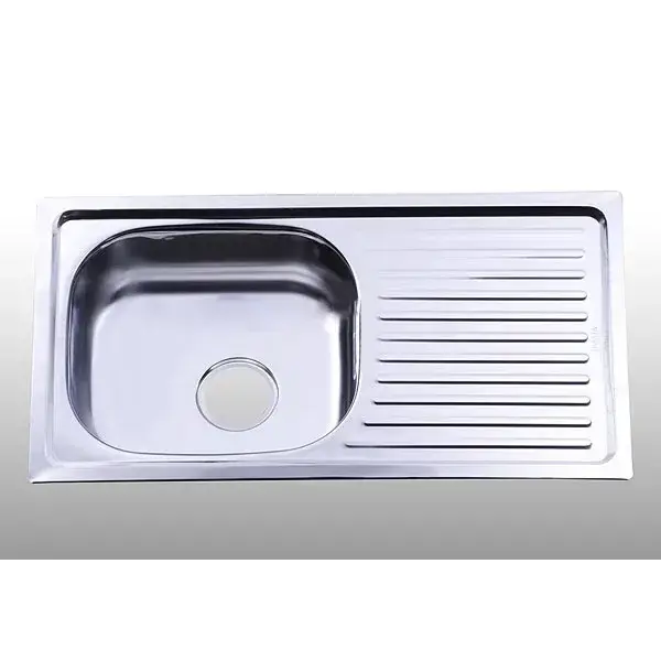 Chậu Rửa Chén Inox Hwata B5 Một Hộc, Một Cánh