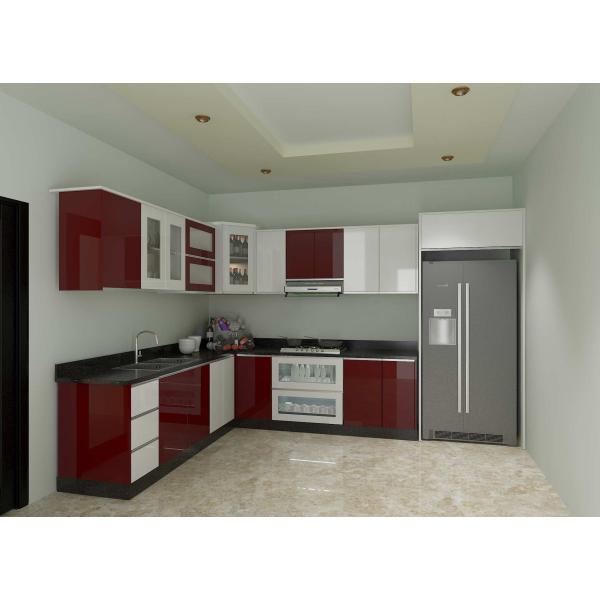 Kệ bếp inox 304 cửa Acrylic HWARC 04