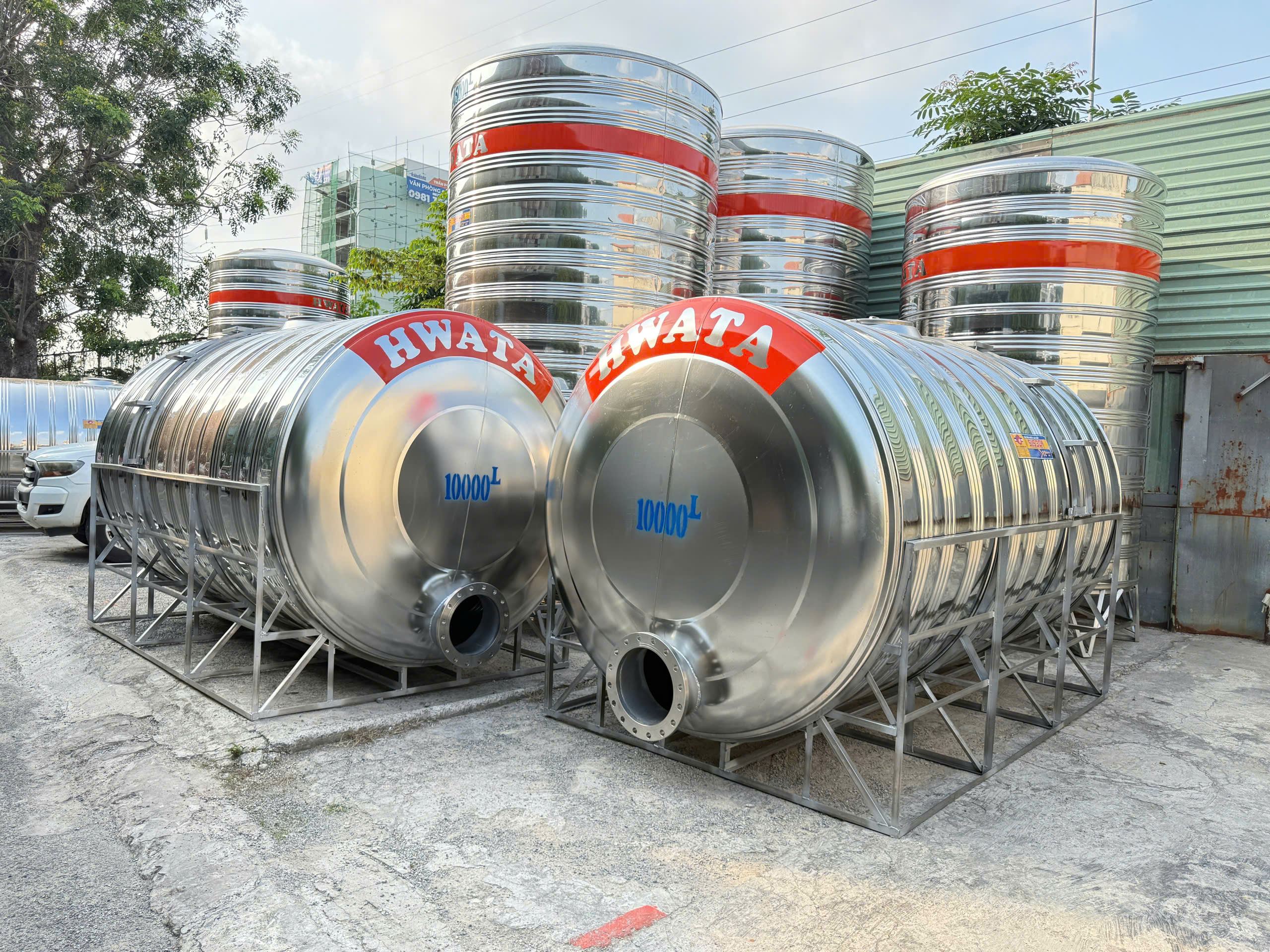 lưu ý khi mua bồn inox Hwata 1000L chính hãng