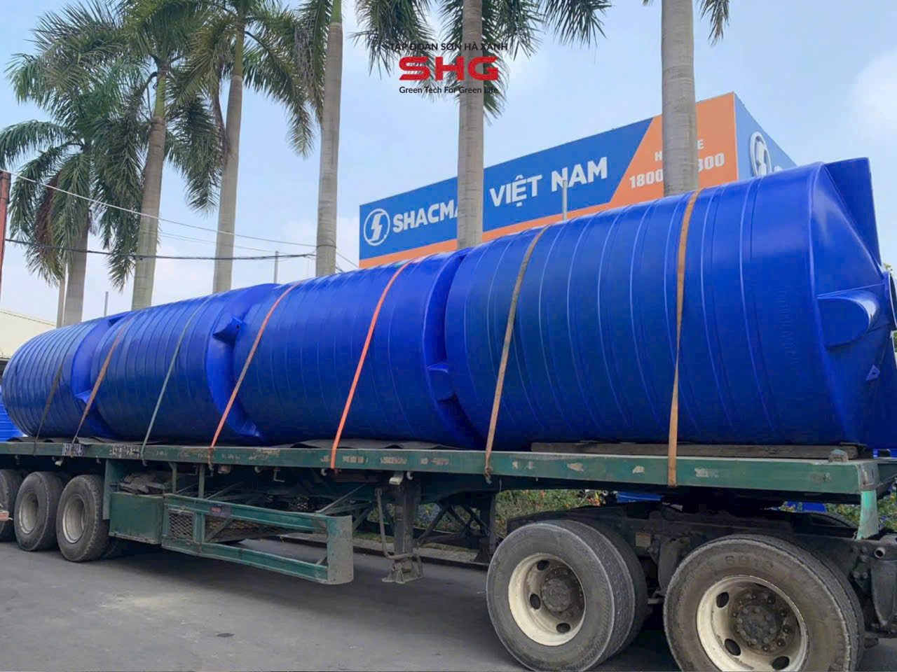 kích thước và tải trọng bồn nhựa 5000L cần kiểm tra trước khi mua