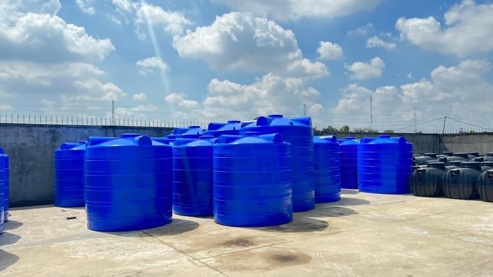 bảng giá bồn nước nhựa 5000L đứng ngang từng hãng