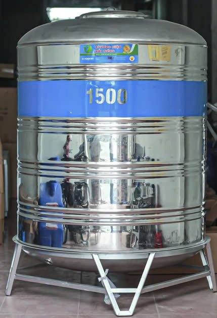 Chi phí cần hỏi khi mua bồn nước inox Toàn Mỹ 1500L