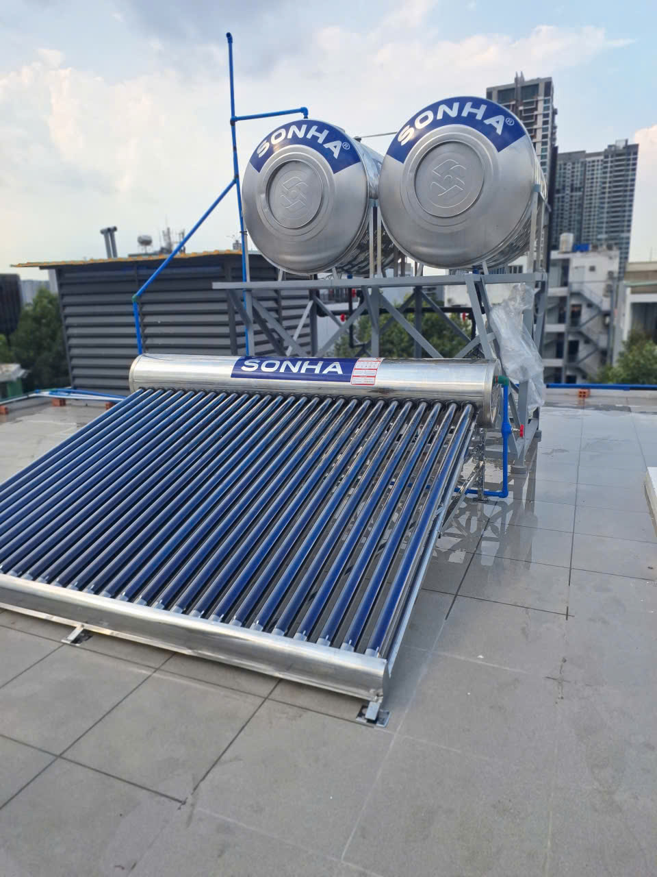 Ống dầu máy nước nóng năng lượng mặt trời