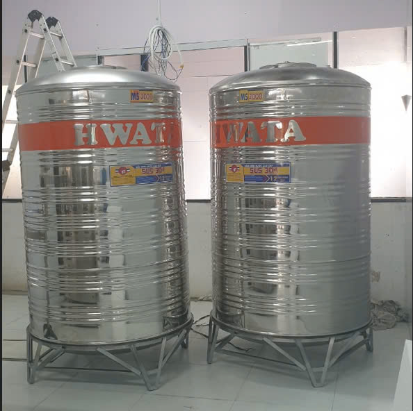 Kỹ thuật lắp đặt Bồn Nước Inox Công Nghiệp 9000L Đứng