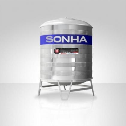 Bồn nước inox 300L đứng tiết kiệm diện tích Bồn nước inox 300L đứng tiết kiệm diện tích