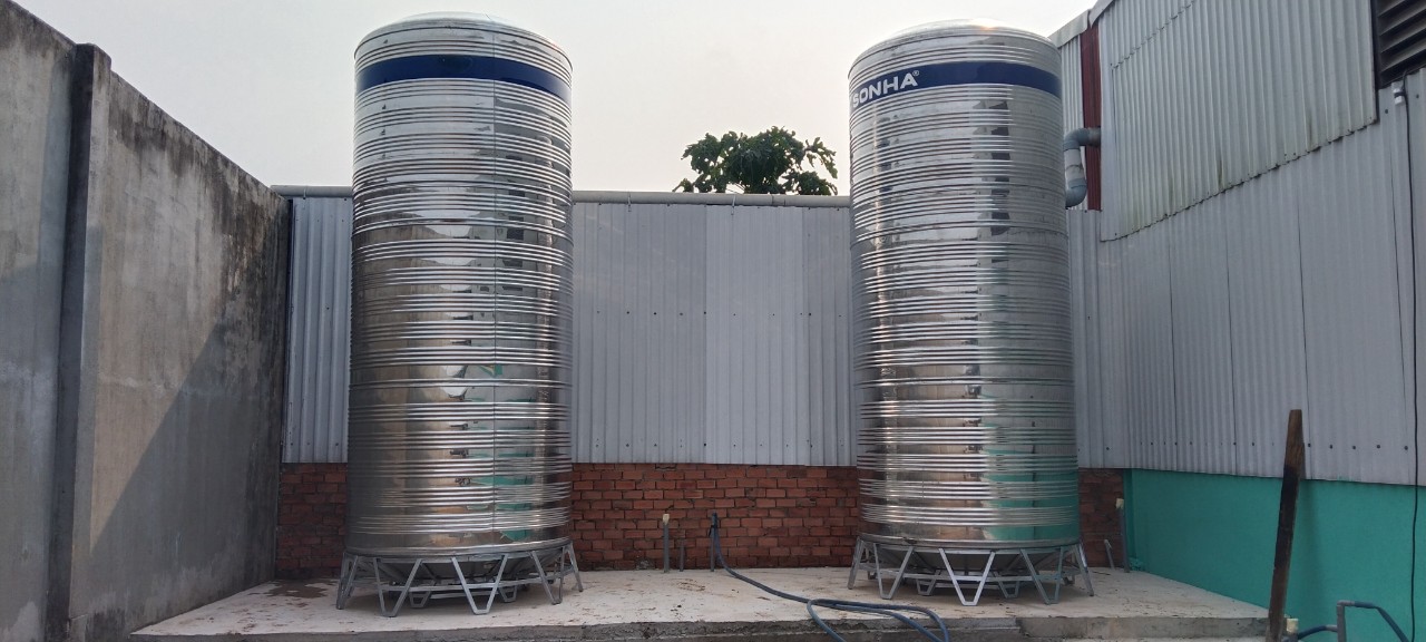 Chi tiết chân đế bồn inox 5000L đứng chân đế bồn inox 5000L đứng dung tích lớn