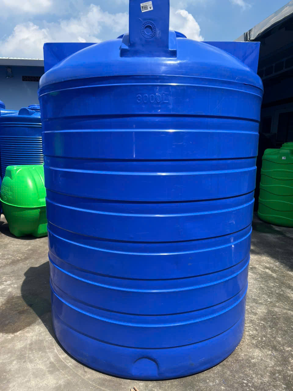 phụ kiện lắp bồn nước nhựa 3000L gồm phao cơ van khóa đường xả