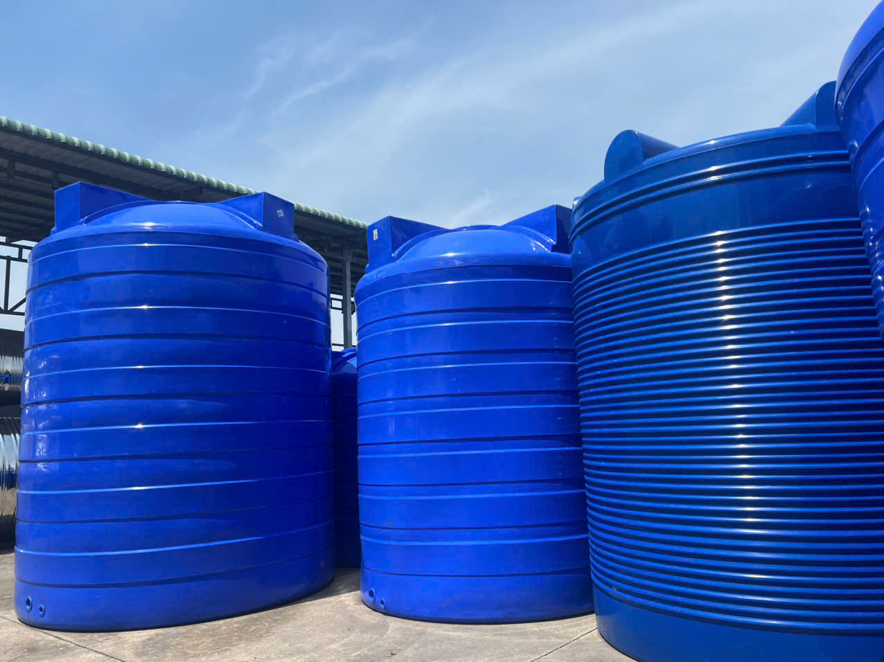 Lắp đặt Bồn Nhựa 7000L an toàn cho công trình