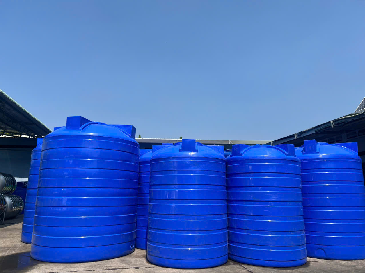 Lắp đặt Bồn Nhựa 1500L Ngang an toàn cho gia đình
