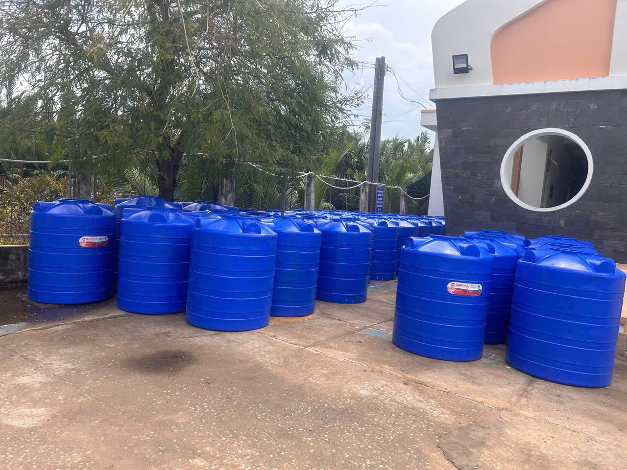 Lắp đặt Bồn Nhựa 500L an toàn cho gia đình