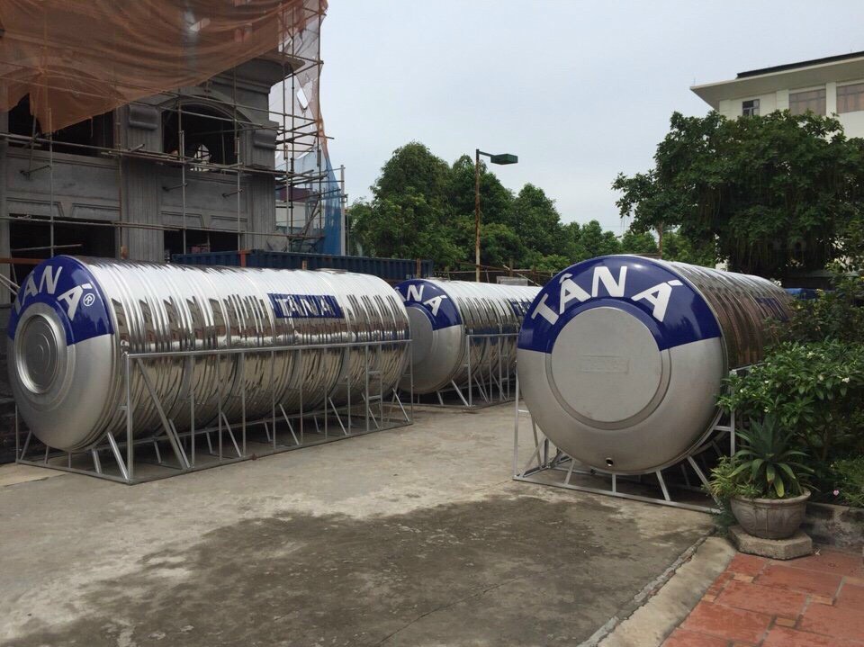 Nhóm sản phẩm Bồn Nước Inox 5000L Ngang