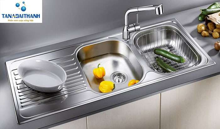 Chậu rửa chén inox Đại Thành cho căn hộ và nhà phố