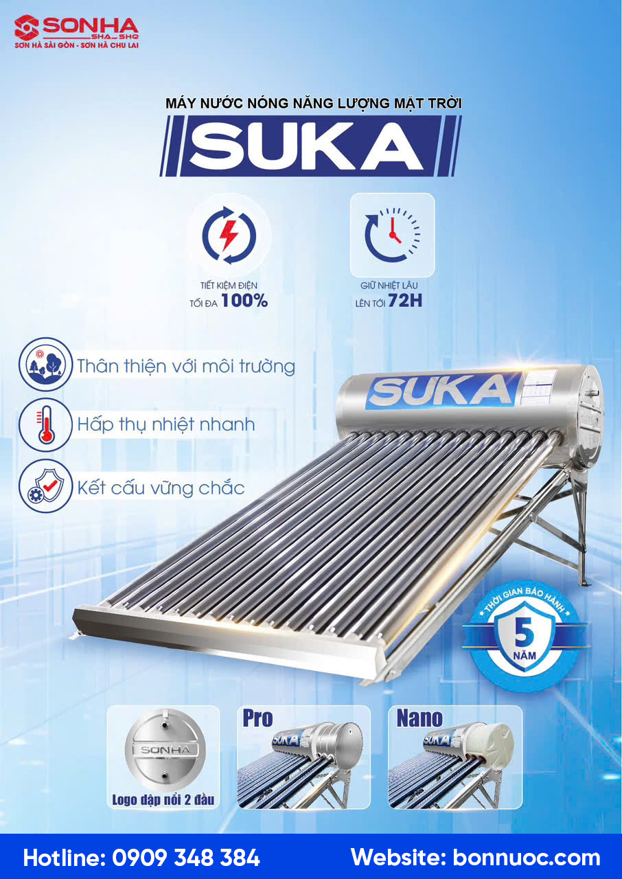 Ưu điểm của dòng SUKA Sơn Hà
