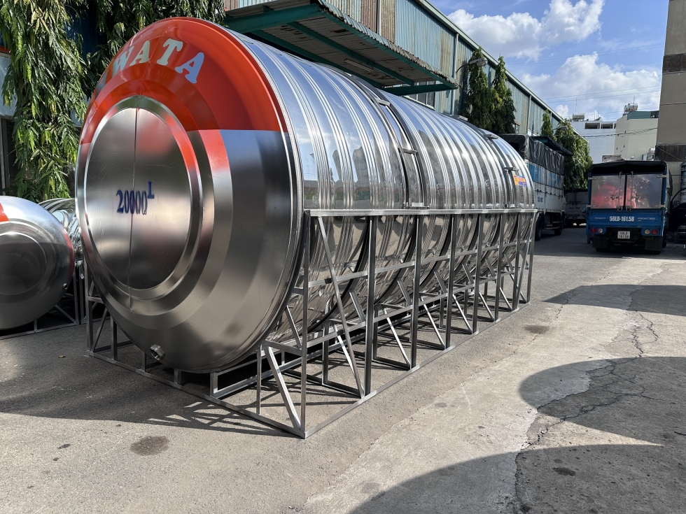 Bồn nước inox Hwata 20000L