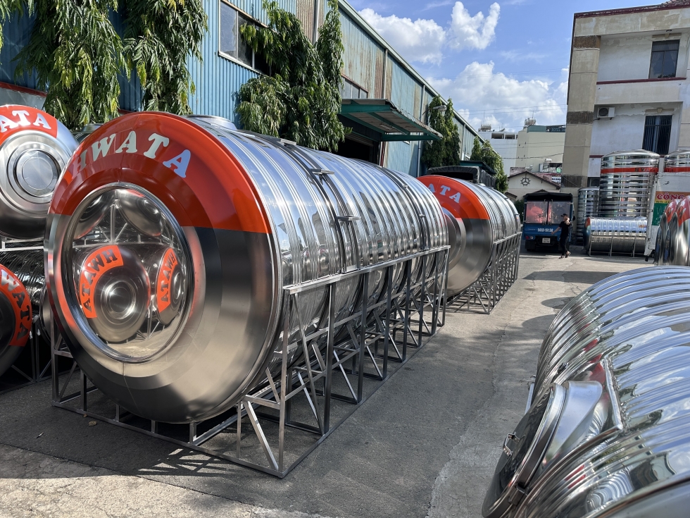 Bồn nước inox Hwata công nghiệp 20m3