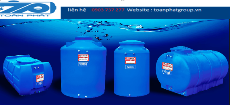 Giá bồn nước nhựa đại thành tại toanphatgroup