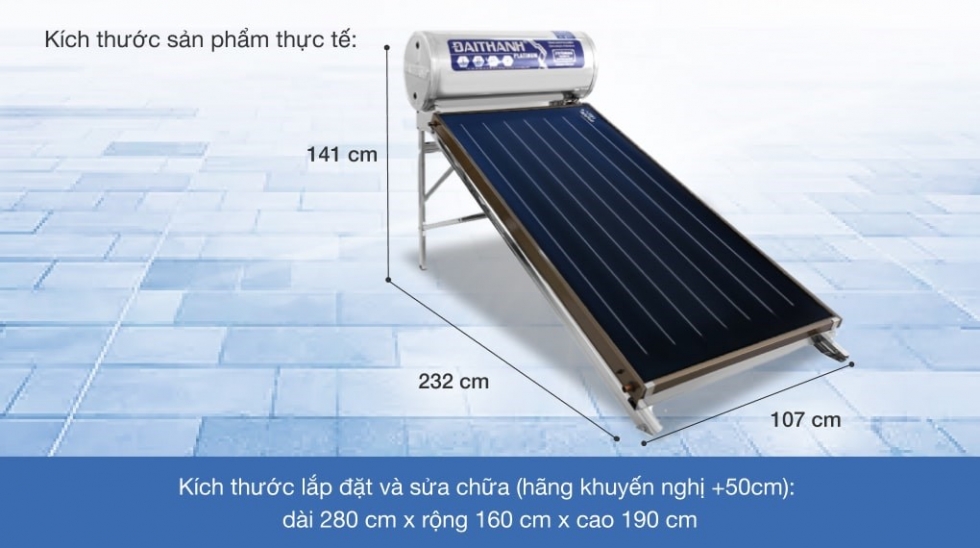 Thông số, kích thước máy tấm phẳng 150L